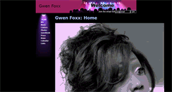 Desktop Screenshot of gwenfoxx.com