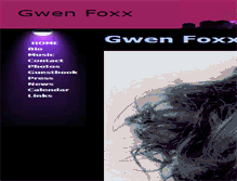 Tablet Screenshot of gwenfoxx.com